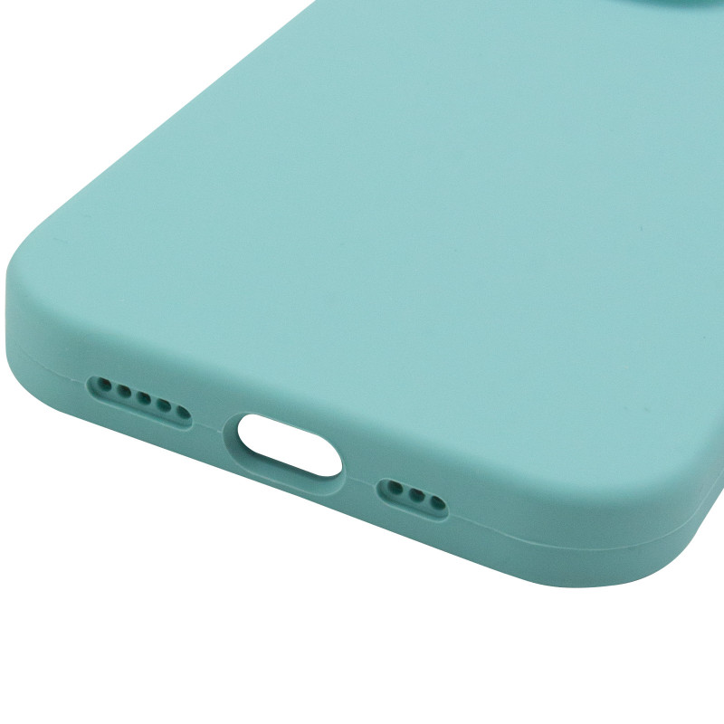 Купити Чохол Silk Full Camera Protective (AA) NO LOGO на Apple iPhone 15 Pro (6.1") (Бірюзовий / Marine Green) на vchehle.ua