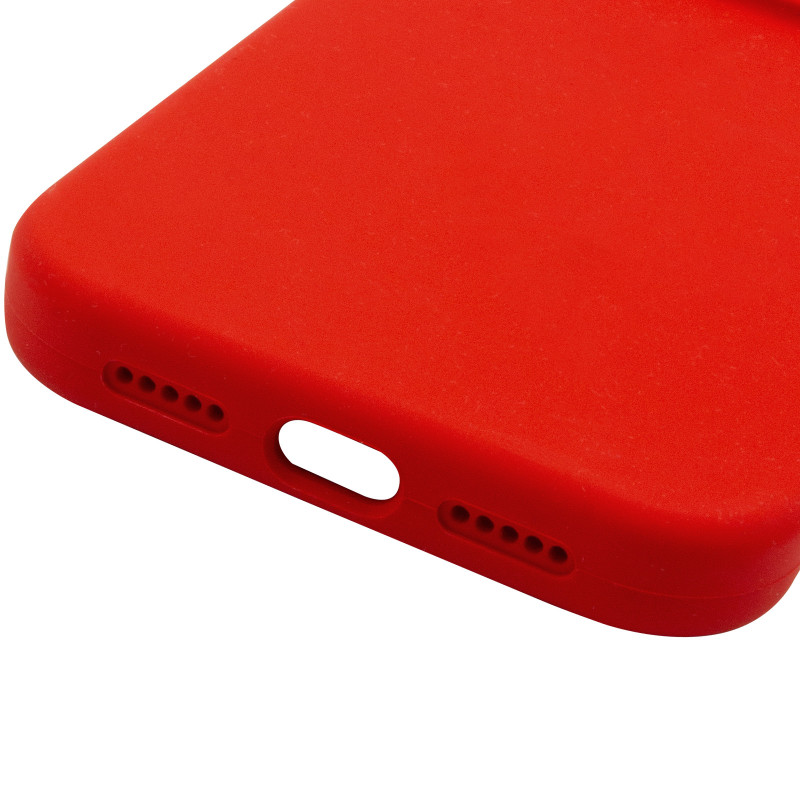 Чохол Silk Full Camera Protective (AA) NO LOGO на Apple iPhone 15 Pro (6.1") (Червоний / Red) в магазині vchehle.ua