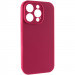Чохол Silk Full Camera Protective (AA) NO LOGO на Apple iPhone 15 Pro (6.1") (Червоний / Rose Red)