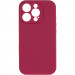 Фото Чохол Silk Full Camera Protective (AA) NO LOGO на Apple iPhone 15 Pro (6.1") (Червоний / Rose Red) на vchehle.ua