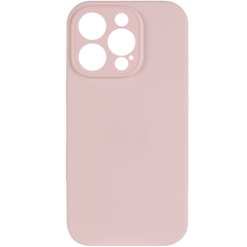 Фото Чохол Silk Full Camera Protective (AA) NO LOGO на Apple iPhone 15 Pro (6.1") (Рожевий / Chalk Pink) на vchehle.ua