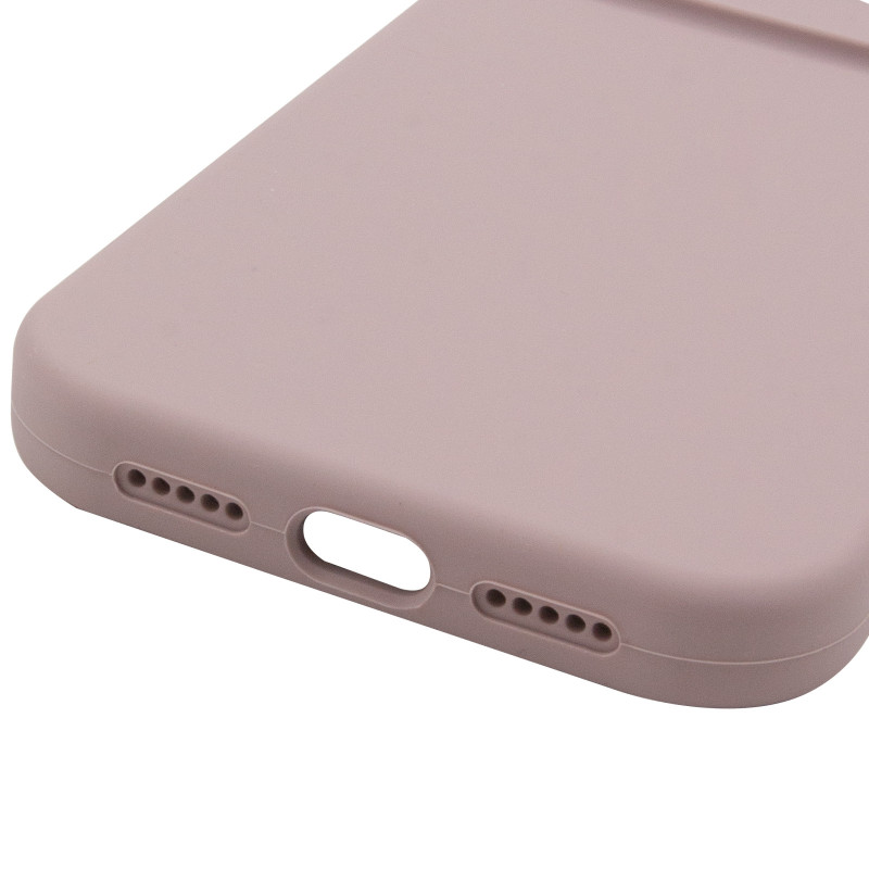 Чохол Silk Full Camera Protective (AA) NO LOGO на Apple iPhone 15 Pro (6.1") (Сірий / Lavender) в магазині vchehle.ua