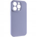 Чохол Silk Full Camera Protective (AA) NO LOGO на Apple iPhone 15 Pro (6.1") (Сірий / Lavender Gray)