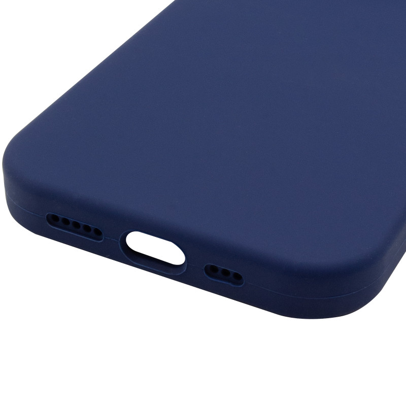 Чохол Silk Full Camera Protective (AA) NO LOGO на Apple iPhone 15 Pro (6.1") (Синій / Deep navy) в магазині vchehle.ua