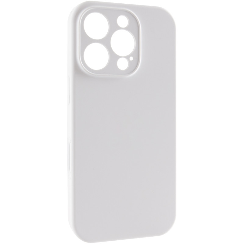 Чехол Silk Full Camera Protective (AA) NO LOGO для Apple iPhone 16 Pro Max (6.9") (Белый / White)