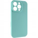 Чехол Silk Full Camera Protective (AA) NO LOGO для Apple iPhone 16 Pro Max (6.9") (Бирюзовый / Marine Green)
