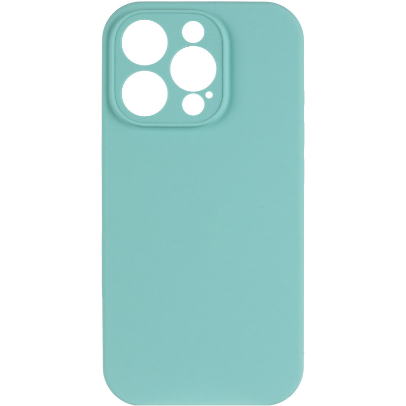 Фото Чехол Silk Full Camera Protective (AA) NO LOGO для Apple iPhone 16 Pro Max (6.9") (Бирюзовый / Marine Green) на vchehle.ua