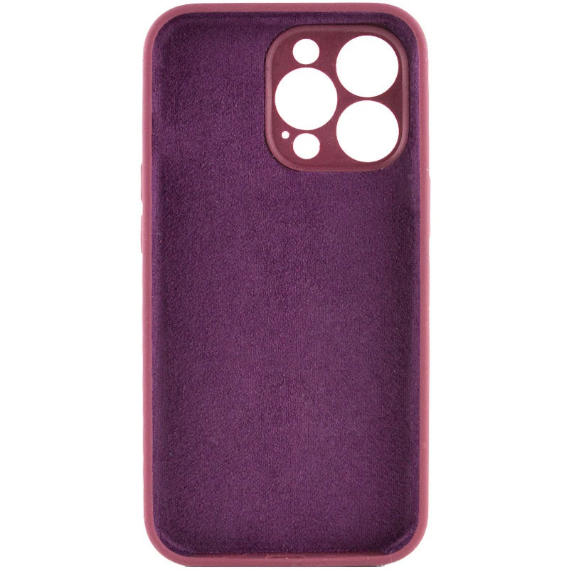 Фото Чохол Silk Full Camera Protective (AA) NO LOGO на Apple iPhone 16 Pro Max (6.9") (Бордовий / Plum) на vchehle.ua