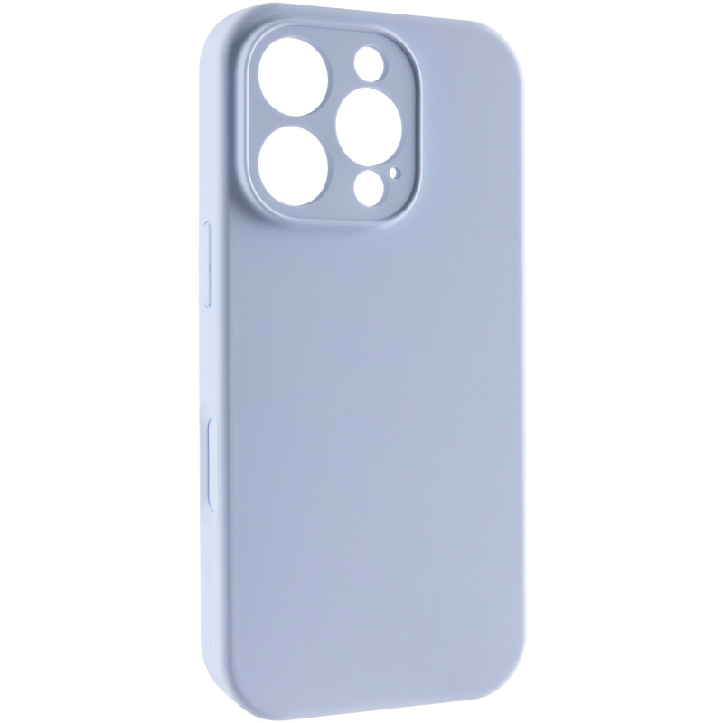 Чехол Silk Full Camera Protective (AA) NO LOGO для Apple iPhone 16 Pro Max (6.9") (Голубой / Lilac Blue)