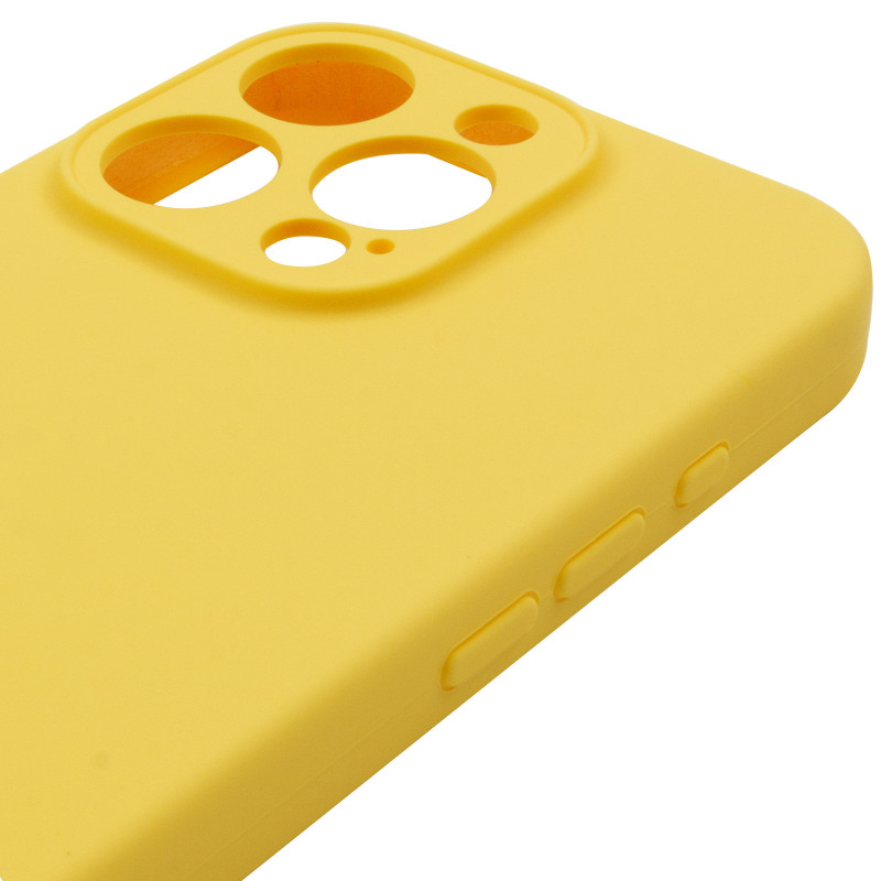 Чехол Silk Full Camera Protective (AA) NO LOGO для Apple iPhone 16 Pro Max (6.9") (Желтый / Yellow) в магазине vchehle.ua