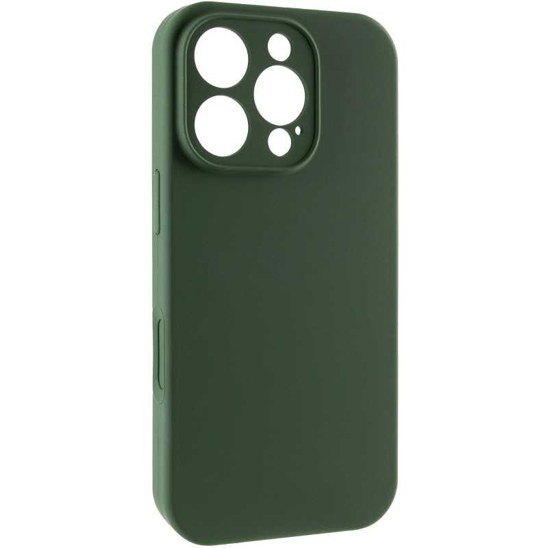 Чехол Silk Full Camera Protective (AA) NO LOGO для Apple iPhone 16 Pro Max (6.9") (Зеленый / Cyprus Green)