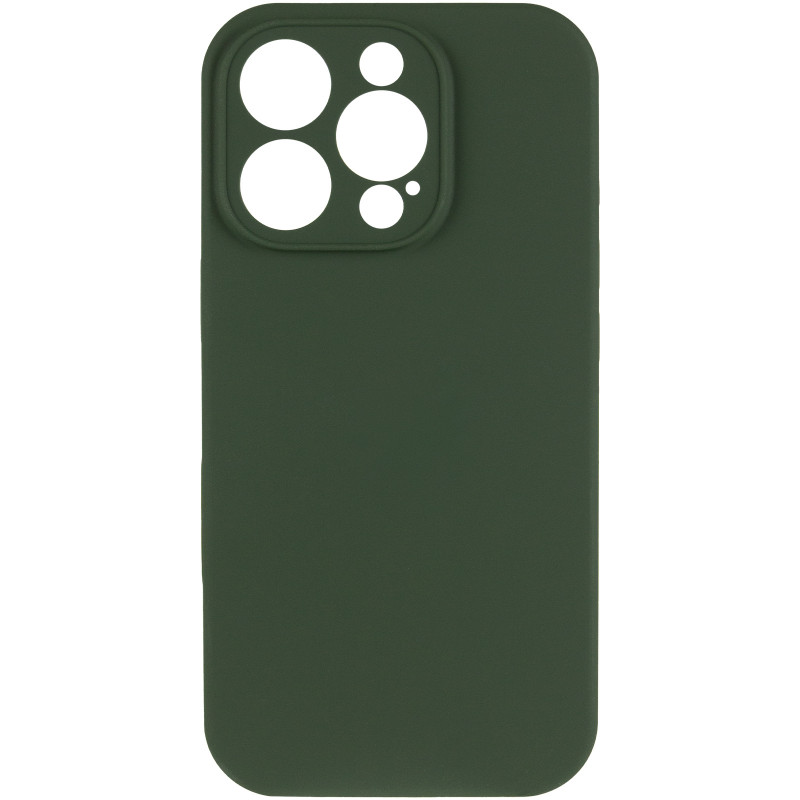 Фото Чехол Silk Full Camera Protective (AA) NO LOGO для Apple iPhone 16 Pro Max (6.9") (Зеленый / Cyprus Green) на vchehle.ua