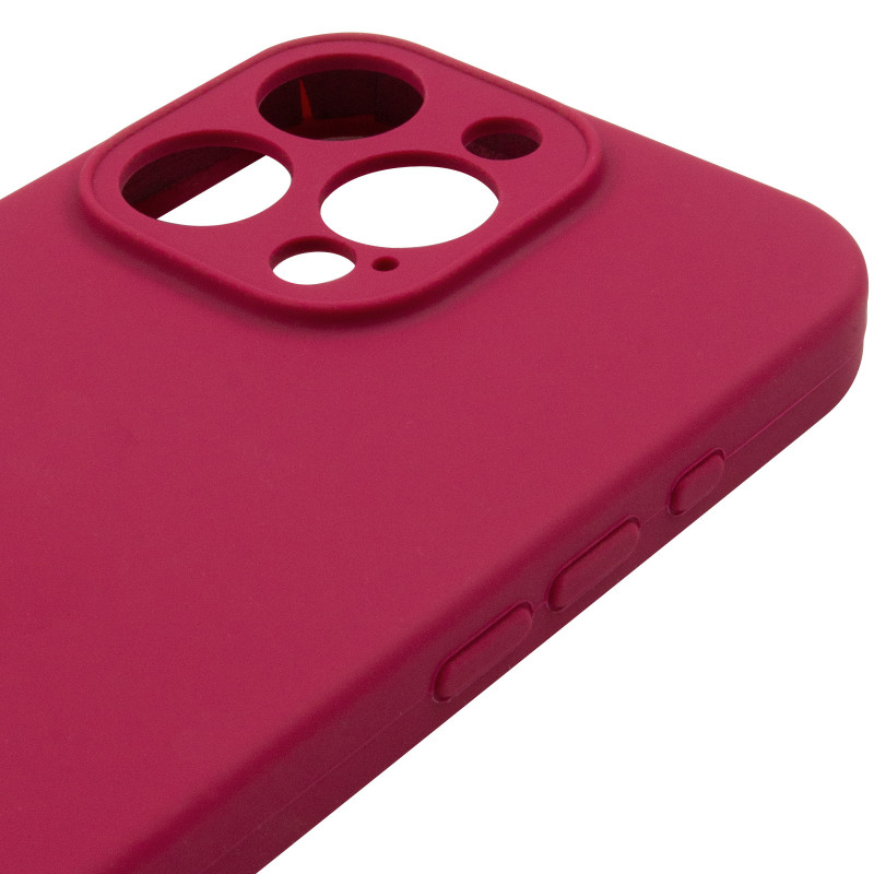 Чехол Silk Full Camera Protective (AA) NO LOGO для Apple iPhone 16 Pro Max (6.9") (Красный / Rose Red) в магазине vchehle.ua