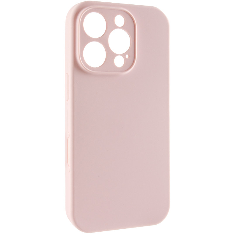 Чехол Silk Full Camera Protective (AA) NO LOGO для Apple iPhone 16 Pro Max (6.9") (Розовый / Chalk Pink)