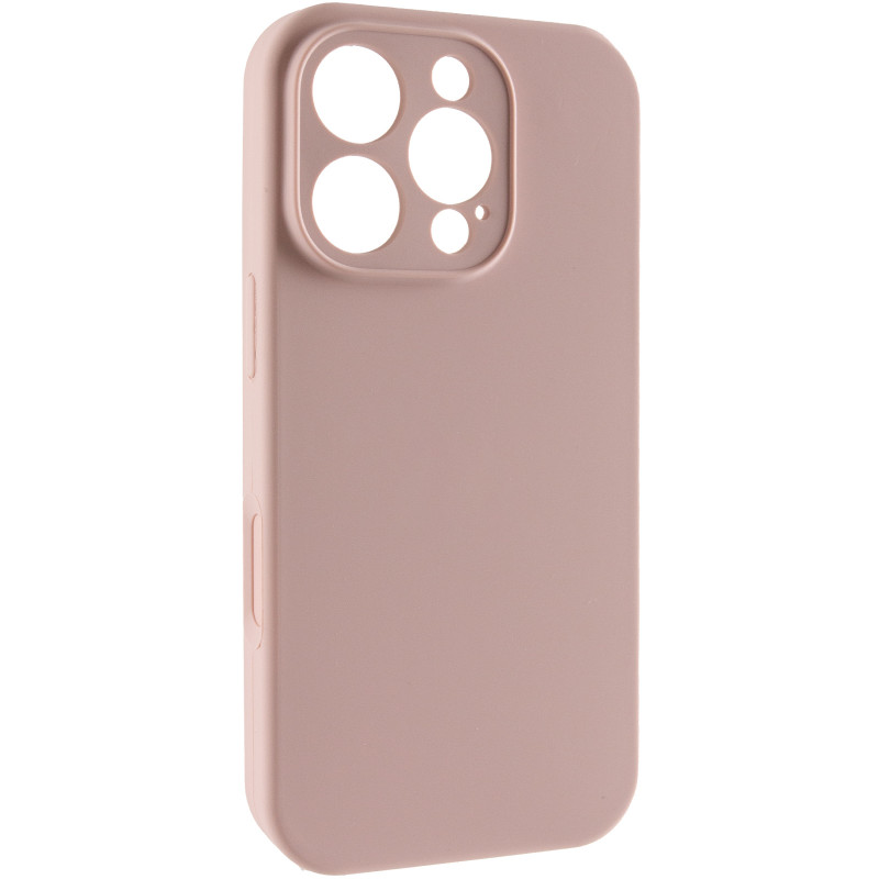Чехол Silk Full Camera Protective (AA) NO LOGO для Apple iPhone 16 Pro Max (6.9") (Розовый / Pink Sand)