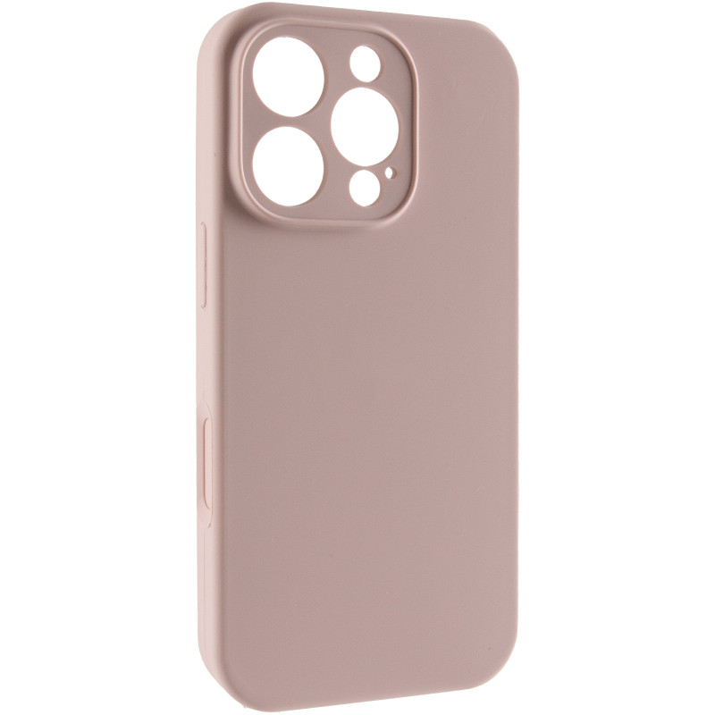 Чехол Silk Full Camera Protective (AA) NO LOGO для Apple iPhone 16 Pro Max (6.9") (Серый / Lavender)