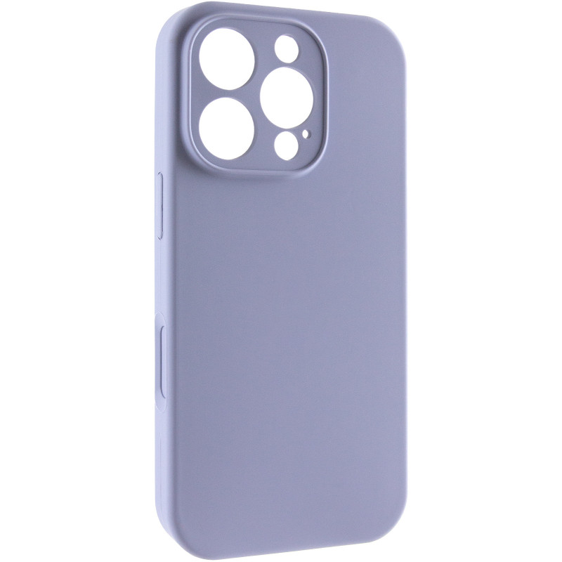 Чохол Silk Full Camera Protective (AA) NO LOGO на Apple iPhone 16 Pro Max (6.9") (Сірий / Lavender Gray)