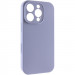 Чохол Silk Full Camera Protective (AA) NO LOGO на Apple iPhone 16 Pro Max (6.9") (Сірий / Lavender Gray)