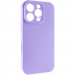 Чехол Silk Full Camera Protective (AA) NO LOGO для Apple iPhone 16 Pro Max (6.9") (Сиреневый / Dasheen)