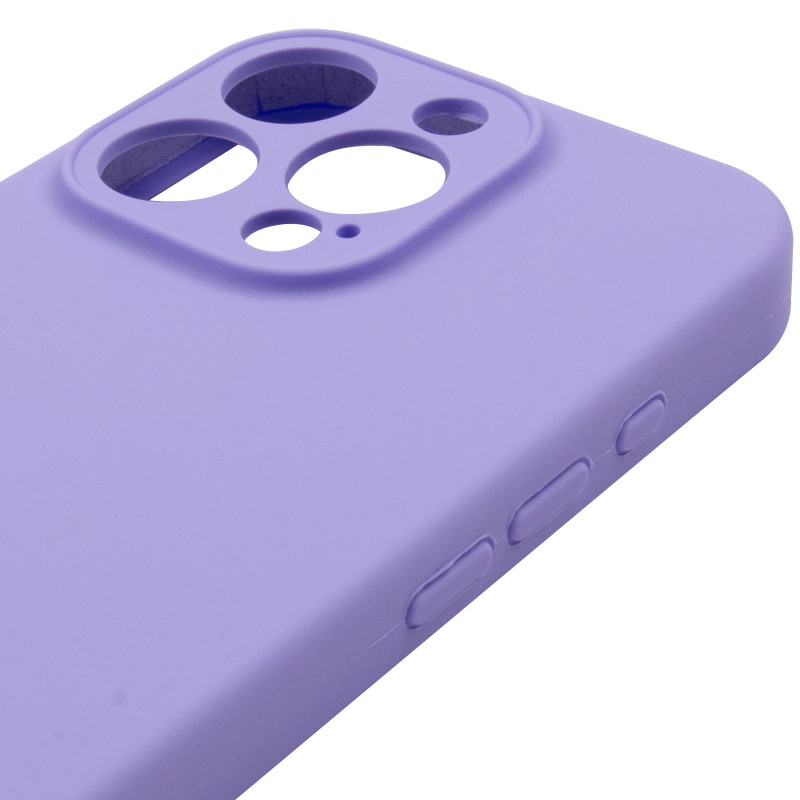 Чехол Silk Full Camera Protective (AA) NO LOGO для Apple iPhone 16 Pro Max (6.9") (Сиреневый / Dasheen) в магазине vchehle.ua