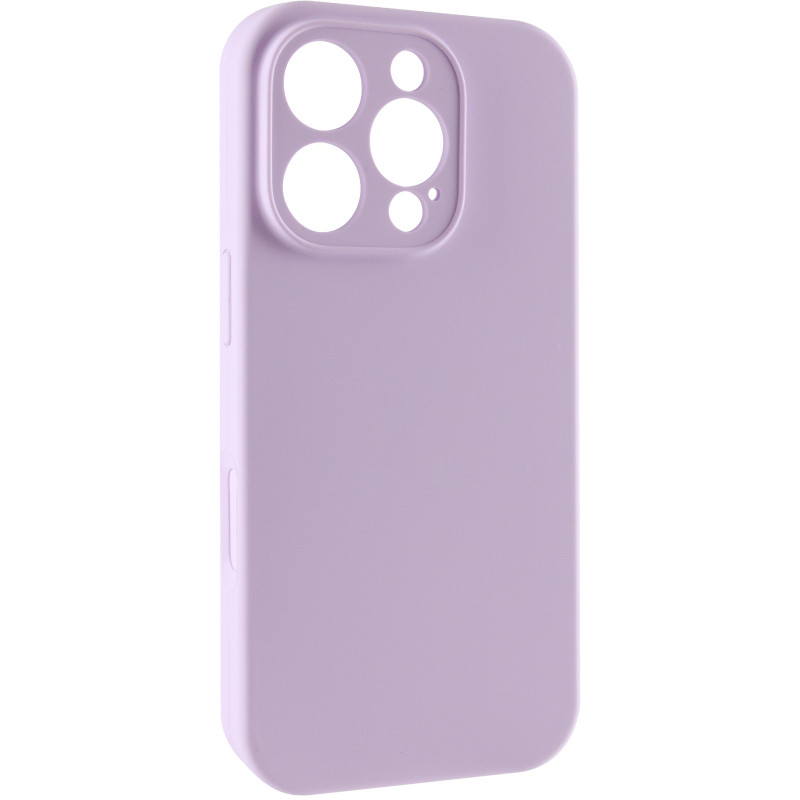 Чехол Silk Full Camera Protective (AA) NO LOGO для Apple iPhone 16 Pro Max (6.9") (Сиреневый / Lilac)