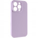 Чехол Silk Full Camera Protective (AA) NO LOGO для Apple iPhone 16 Pro Max (6.9") (Сиреневый / Lilac)