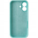 Фото Чехол Silk Full Camera Protective (AA) NO LOGO для Apple iPhone 16 (6.1") (Бирюзовый / Marine Green) в магазине vchehle.ua