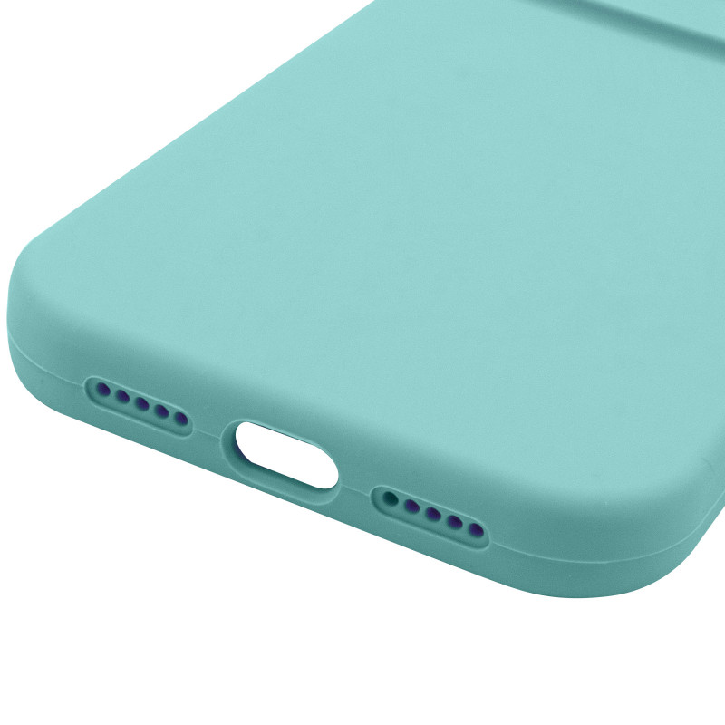 Чехол Silk Full Camera Protective (AA) NO LOGO для Apple iPhone 16 (6.1") (Бирюзовый / Marine Green) в магазине vchehle.ua