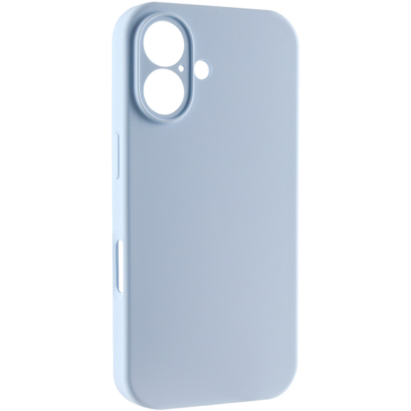Чохол Silk Full Camera Protective (AA) NO LOGO на Apple iPhone 16 (6.1") (Блакитний / Sweet Blue)