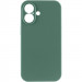 Фото Чехол Silk Full Camera Protective (AA) NO LOGO для Apple iPhone 16 (6.1") (Зеленый / Pine green) на vchehle.ua