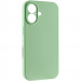 Чехол Silk Full Camera Protective (AA) NO LOGO для Apple iPhone 16 (6.1") (Зеленый / Pistachio)