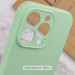 Чехол Silk Full Camera Protective (AA) NO LOGO для Apple iPhone 16 (6.1") (Зеленый / Pistachio) в магазине vchehle.ua
