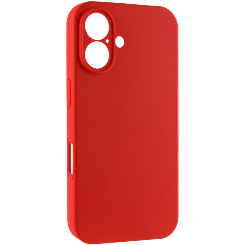 Чехол Silk Full Camera Protective (AA) NO LOGO для Apple iPhone 16 (6.1") (Красный / Red)