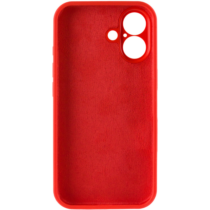 Фото Чехол Silk Full Camera Protective (AA) NO LOGO для Apple iPhone 16 (6.1") (Красный / Red) в магазине vchehle.ua