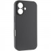 Чехол Silk Full Camera Protective (AA) NO LOGO для Apple iPhone 16 (6.1") (Серый / Dark Gray)