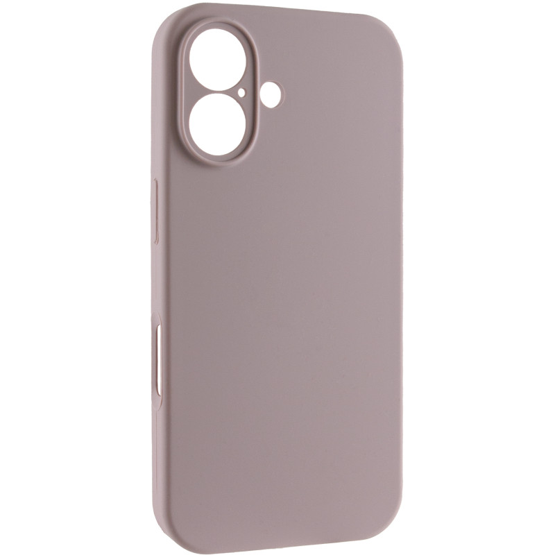 Чехол Silk Full Camera Protective (AA) NO LOGO для Apple iPhone 16 (6.1") (Серый / Lavender)