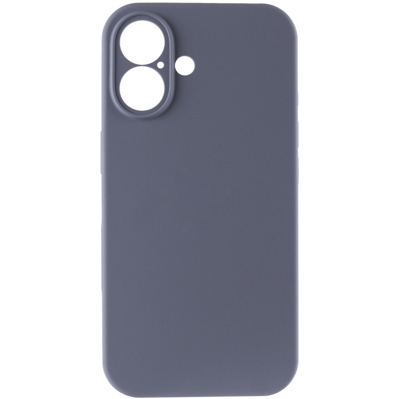 Фото Чехол Silk Full Camera Protective (AA) NO LOGO для Apple iPhone 16 (6.1") (Серый / Lavender Gray) на vchehle.ua