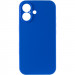 Фото Чохол Silk Full Camera Protective (AA) NO LOGO на Apple iPhone 16 (6.1") (Синій / Capri Blue) на vchehle.ua