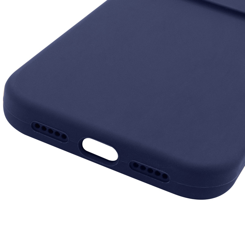 Чехол Silk Full Camera Protective (AA) NO LOGO для Apple iPhone 16 (6.1") (Синий / Deep navy) в магазине vchehle.ua