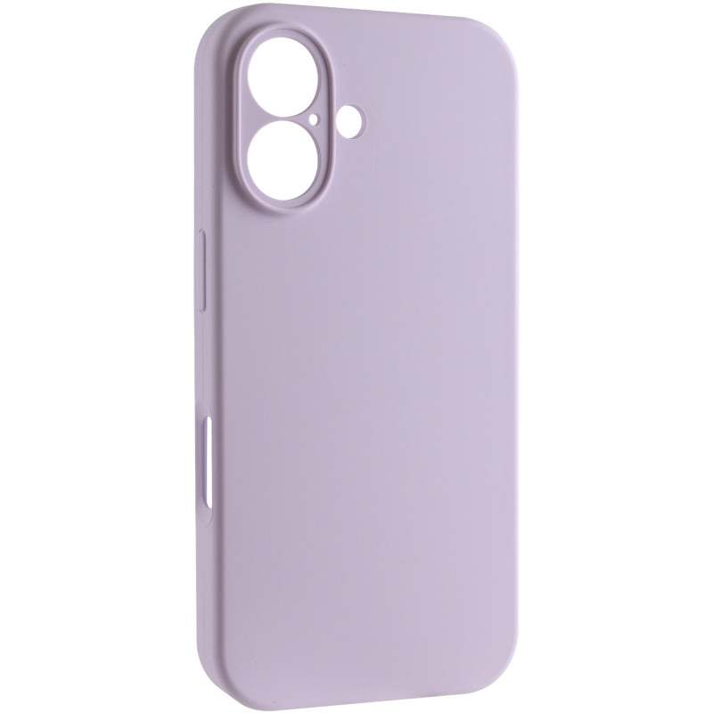 Чехол Silk Full Camera Protective (AA) NO LOGO для Apple iPhone 16 (6.1") (Сиреневый / Lilac)