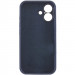 Фото Чохол Silk Full Camera Protective (AA) NO LOGO на Apple iPhone 16 (6.1") (Темно-синій / Midnight blue) в маназині vchehle.ua