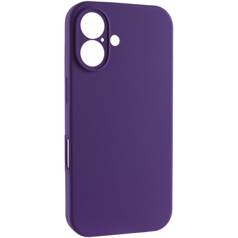 Чехол Silk Full Camera Protective (AA) NO LOGO для Apple iPhone 16 (6.1") (Фиолетовый / Amethyst)