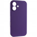 Чехол Silk Full Camera Protective (AA) NO LOGO для Apple iPhone 16 (6.1") (Фиолетовый / Amethyst)