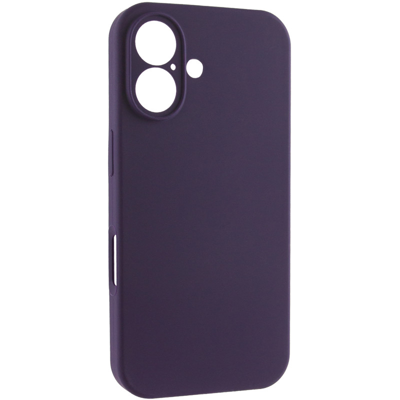 Чехол Silk Full Camera Protective (AA) NO LOGO для Apple iPhone 16 (6.1") (Фиолетовый / Elderberry)