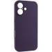 Чехол Silk Full Camera Protective (AA) NO LOGO для Apple iPhone 16 (6.1") (Фиолетовый / Elderberry)