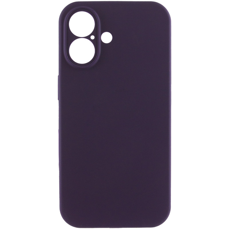 Фото Чехол Silk Full Camera Protective (AA) NO LOGO для Apple iPhone 16 (6.1") (Фиолетовый / Elderberry) на vchehle.ua