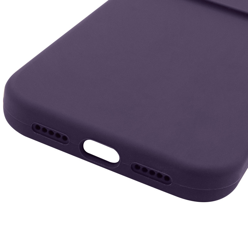 Чехол Silk Full Camera Protective (AA) NO LOGO для Apple iPhone 16 (6.1") (Фиолетовый / Elderberry) в магазине vchehle.ua