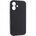 Чохол Silk Full Camera Protective (AA) NO LOGO на Apple iPhone 16 (6.1") (Чорний / Black)