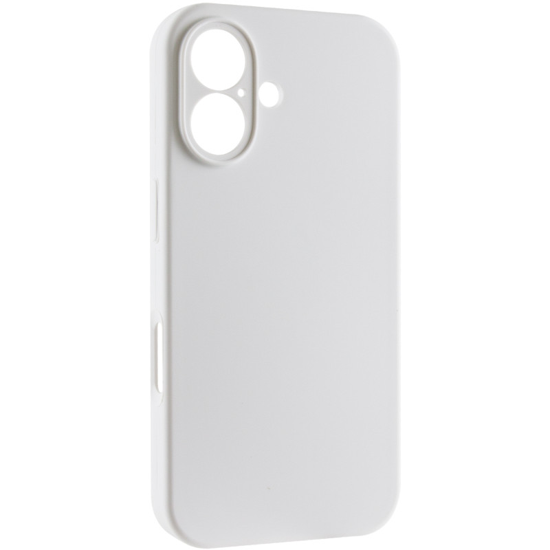 Чехол Silk Full Camera Protective (AA) NO LOGO для Apple iPhone 16 Plus (6.7") (Белый / White)