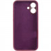 Фото Чехол Silk Full Camera Protective (AA) NO LOGO для Apple iPhone 16 Plus (6.7") (Бордовый / Plum) в магазине vchehle.ua